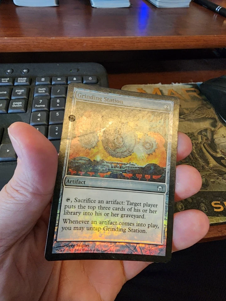 Fifth Dawn  MTG  FOIL   Grinding Station  Magic - Image 1 of 2