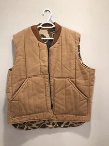 Walls Hunting Fishing Reversible Vest Camo Brown Size XL - Picture 1 of 8