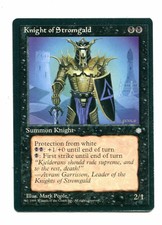 Magic Knight OF STROMGALD Ice Age MTG ENG