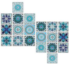 Tiles Floor Stickers Mandala Style Wall Stickers Decorative Tile  Stickers