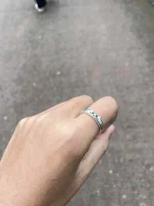 Anime Chiikawa Cosplay niedlicher Ring verstellbar Öffnungsring Dekor Geschenk - Bild 1 von 4
