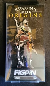 Assassins Creed Origins Bayek FigPin Gamestop 3" Pin #62 NEW - Picture 1 of 3