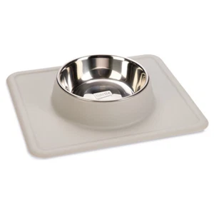 Beeztees Hundenapf Silikon Inox Dex weiß, UVP 14,99 EUR, NEU - Bild 1 von 3