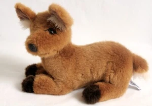 Peluche FAO negro atípico difícil de encontrar cervatillo ternero ciervo alce alce alce - Imagen 1 de 6