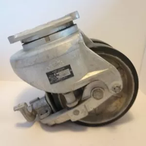 AEROL Heavy Duty Industrial 10" Dual Wheel Shock Absorbing Swivel Lock Caster - Bild 1 von 19