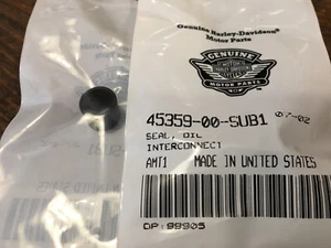 45359-00 ÖLLEITUNG DICHTUNG TWIN CAM  ÖLTANK ORIGINAL HARLEY - Bild 1 von 1