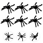  20 Stck. Plüsch Spinne Befriedigung gefälschte Modelle Halloween graues Spielzeug