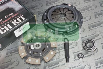 Kit de embrague de cerámica de disco de competición etapa 4 6 92-05 Honda Civic D16Y D16Z Foto 1 de 4