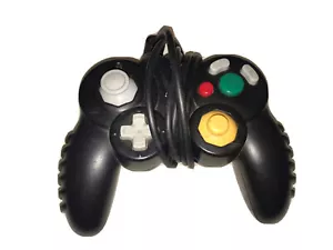 Nintendo Gamecube Madcatz Controller Black DOL-003 Authentic Tested Original - Picture 1 of 6