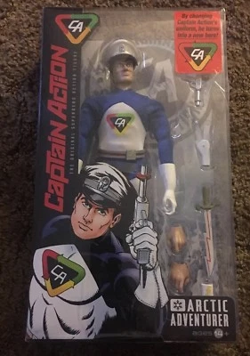 NEW CAPTAIN ACTION ARCTIC ADVENTURER THE ORIGINAL SUPERHERO ACTION FIGURE MARVEL - image 1 of 4