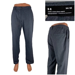 Under Armour Herren 32 x 32 (eigentlich) Golf Match Play Hose grau Größe 34 gebraucht, in einwandfreiem Zustand - Bild 1 von 8