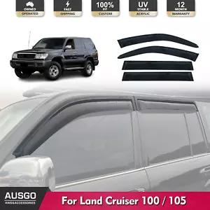 AUSGO Weather Shields for Toyota LandCruiser 100 105 LC100 / LC105 1998-2007 - Picture 1 of 7