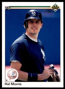 1990 Upper Deck Hal Morris . New York Yankees #31
