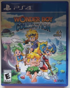 Wonder Boy Collection - Sony PlayStation 4 PS4 PS5 Pro CIB Complete with 4 GAMES - Picture 1 of 9