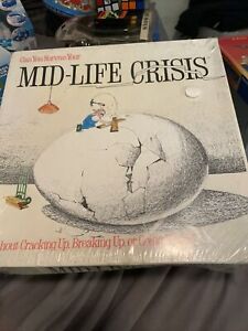 MID LIFE CRISIS Board Game New Sealed 1982 The Game Works 2-6 Players HILARIOUS!