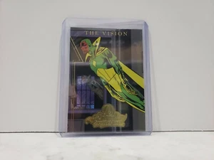 2008 Marvel Masterpieces Avengers The Vision A #8 out of 9 Chase Card Upper Deck - Picture 1 of 3