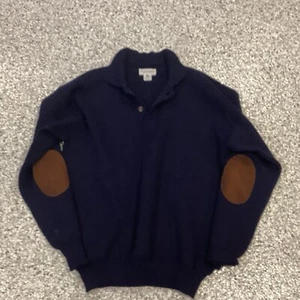 Tricots St. Raphael Men’s Cardigan Pullover Pure Wool Large - Picture 1 of 7