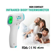 TERMOMETRO DIGITALE INFRAROSSI TERMOSCANNER NO CONTATTO TEMPERATURA CORPO-