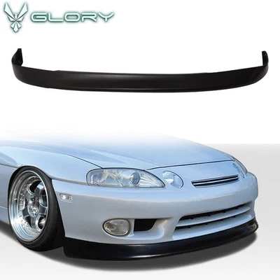 Fits 97-00 Lexus SC300 SC400 Front Bumper Lip Spoiler Unpainted Splitter Kit PU Foto 1 de 4