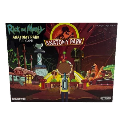 Rick & Morty Anatomy Park The Game Cryptologic Entertainment Board Game Complete - Image 1 of 4