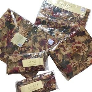 Ralph Lauren Cliffwoods Multi Tablecloth Table Setting Placemats Runner Napkins - Picture 1 of 10
