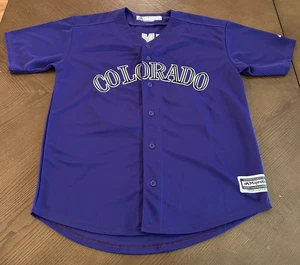 Lila Majestic Colorado Rockies Arenado #28 Trikot Herren Medium - Bild 1 von 3