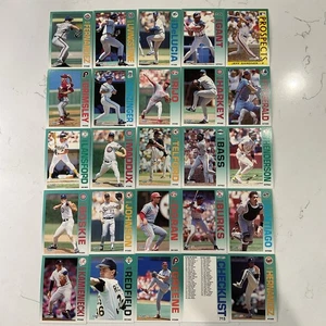 Lot of 25 Fleer 1991 Baseball Cards Greg Maddux Jose Rijo Ron Gant Ellis Burks - Picture 1 of 7