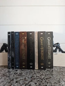 Game of Thrones Season 1 through 8 The Complete Season DVD 1-8 Box Sets Assorted - Imagen 1 de 7