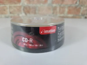 BROCHE IMATION CD-R 52X 25CV 700MB - Neuve et scellée - Photo 1/5