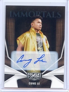 2025 Panini PFL Combat Anthology Auto Combat Immortals Signatures Cung Le - Picture 1 of 3