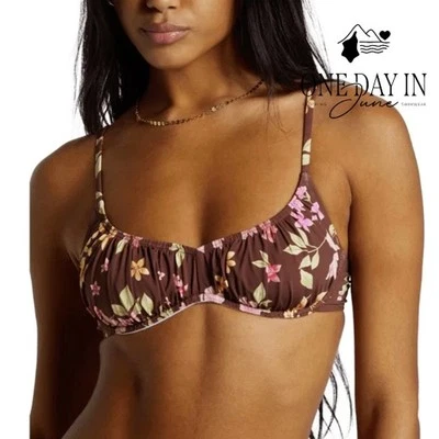 Top de bikini Billabong Free to Be Bliss Bralette talla L Foto 1 de 4