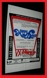 Orig Rare HAPPY DAYS / AMERICAN SEX THERAPY Sexploitation Mint 1 Sheet 1953 BUICK - Bild 1 von 2