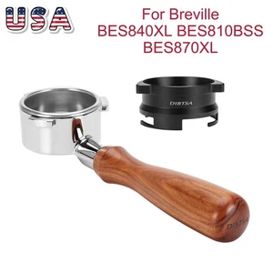 Embudo dosificador de café espresso portafiltro de café 54 mm para Breville BES840XL BES870XL - Imagen 1 de 18