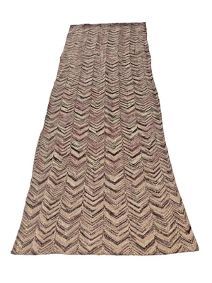 Cachecol Missoni forTarget Infinity Chevron malha em ziguezague marrom dourado metálico novo sem etiquetas - Imagem 1 de 3
