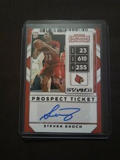 *Steven Enoch Panini Contenders Draft Pick 2020 Prospect Ticket Autograph Rookie