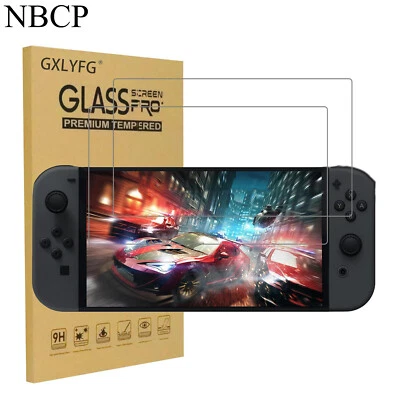 Protetor de tela para Nintendo Switch 2 vidro temperado estojo protetor de tela amigável - Imagem 1 de 4