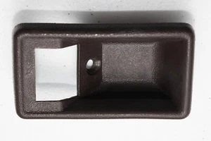 Volkswagen B1 Dasher brown DOOR ESCUTCHEON handle door plate finger pull Fox VW - Picture 1 of 3