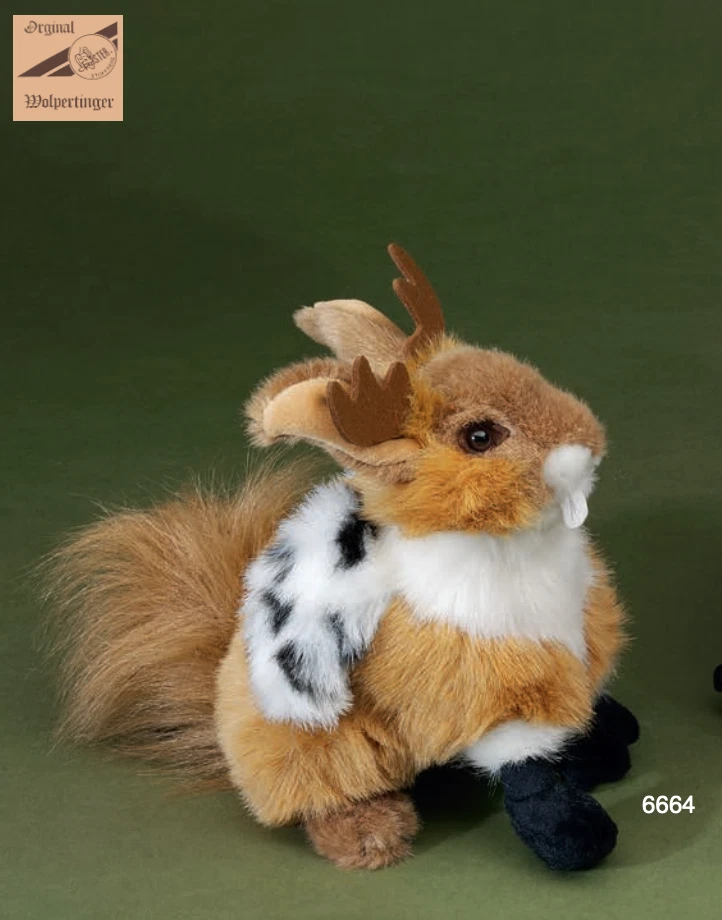 FÖRSTER-STOFFTIERE Förster Wolpertinger klein 22 cm Plüschtier Stofftier 6664