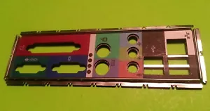 Dell Dimension 3000 F8403 K8980 N6381 E210882 Hauptplatine E/A-Schutz Rückwandplatte - Bild 1 von 1