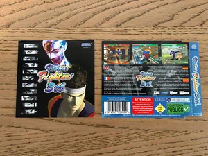 VIRTUA FIGHTER 3 - DREAMCAST - PAL - Jaquette seule - No game - Picture 1 of 2