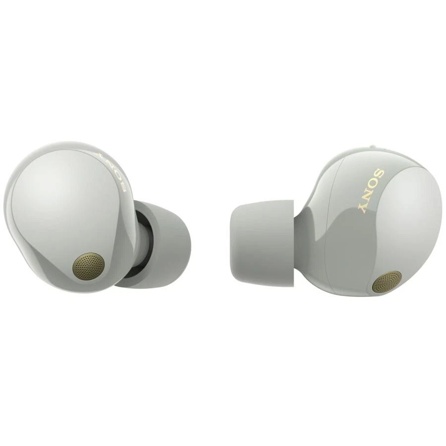 Sony WF-1000XM5 Wireless Earphone Noise Cancelling, Platinum Silver - Image 1 of 4