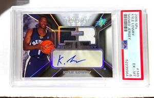 2006 SPx Kyle Lowry auto and jersey /1199 PSA 6 - Picture 1 of 3