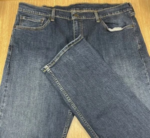 LEVI'S 505 Jeans REGULAR/STRAIGHT FIT 40x32 Darker Stonewashed *MINT LN* 071621 - Picture 1 of 2