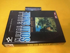 Tarjeta de registro kONAMI METAL GEAR 2 SOLID SNAKE MSX - MSX 2 ¡RARA!! - Imagen 1 de 4