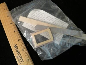 Kit de ventana con plomo miniatura para casa de muñecas 1:12 nuevo en paquete #599 - Imagen 1 de 2