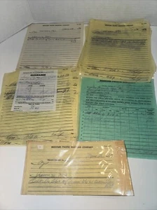 Missouri Pacific Railroad Company Train Orders Collectors 1983 - Picture 1 of 7