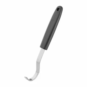Professional Butter Curler Dining Knife in Black Made of Stainless Steel 10mm - Picture 1 of 2