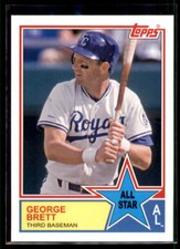 2013 Topps Archives 1983 All-Stars George Brett  #83-GB Kansas City Royals