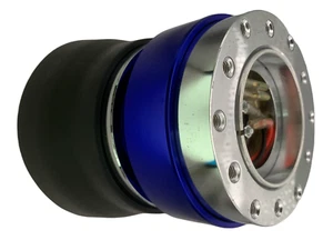 Kit Boss Volante Liberación Rápida Azul Cromo CBL para TOYOTA 035 - Imagen 1 de 7