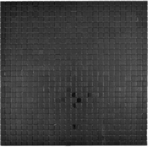 Selbstklebend Schwarz Matt/Glanz Mosaik Fliesenspiegel 200-L1B I 10 Mosaikmatten - Bild 1 von 5